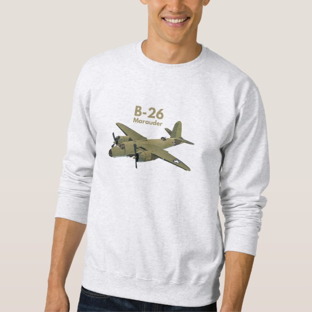 B-26 Marauder WW2 Mittelbomber Sweatshirt (Vorderseite)