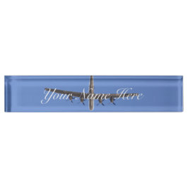 B-29 Bomber Name Desk Plate Namensplakette