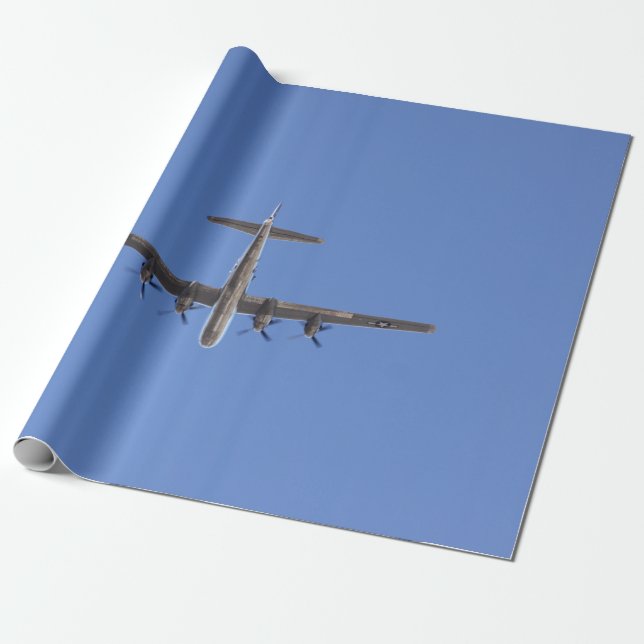 B-29 Bomber Wrapping Paper Geschenkpapier (Ungerollt)