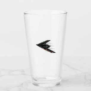 B-2 B2 Spirit-Tarnkappenbomber-Jetflugzeug 4. Juli Glas