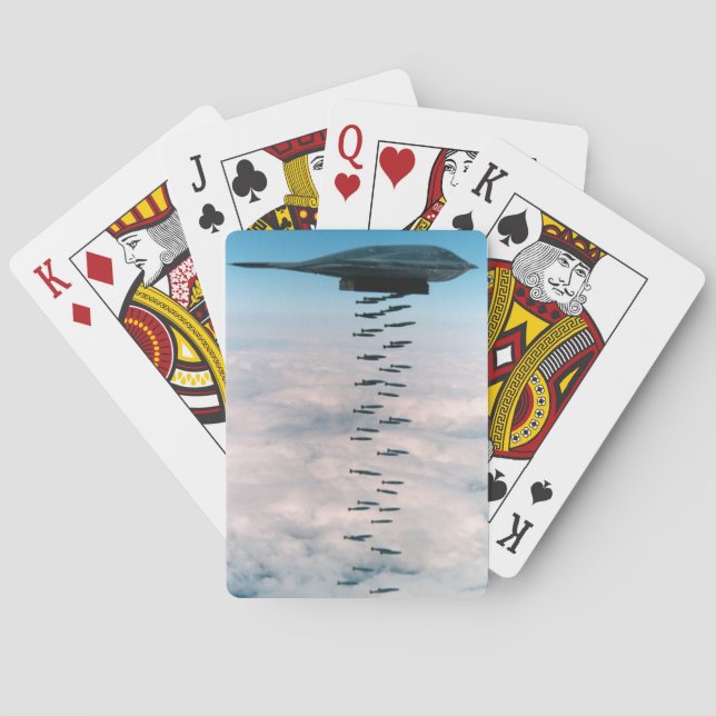 B-2-Bomber Spielkarten (Rückseite)