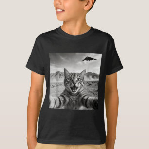 B-2-Bomber-Stealth-Flug über USA-UFO-Flugzeug lust T-Shirt