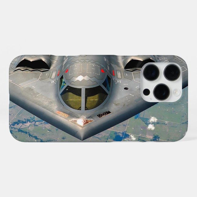 B-2 SPIRIT iPhone 16 PRO MAX HÜLLE (Rückseite (Horizontal))