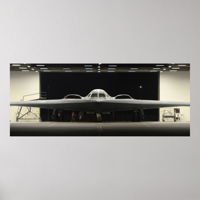 B-2 Spirit Stealth Bomber Aircraft Poster (Vorne)