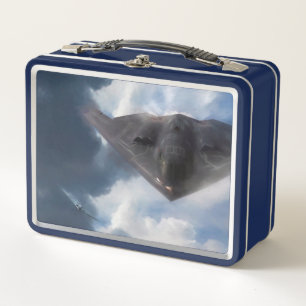 B-2 Spirit Stealth Bomber GHOST MAKER Metall Brotdose