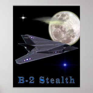B-2 Stealth Bomber Poster