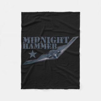 B-2-Tarnkappen-Jet-Shirt Operation Midnight Hammer Fleecedecke