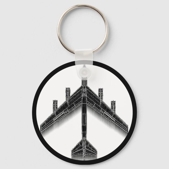 B-52 Peace Keychain Schlüsselanhänger (Vorderseite)