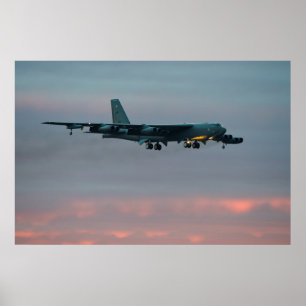 B-52 Stratofortress Flugzeuge Poster