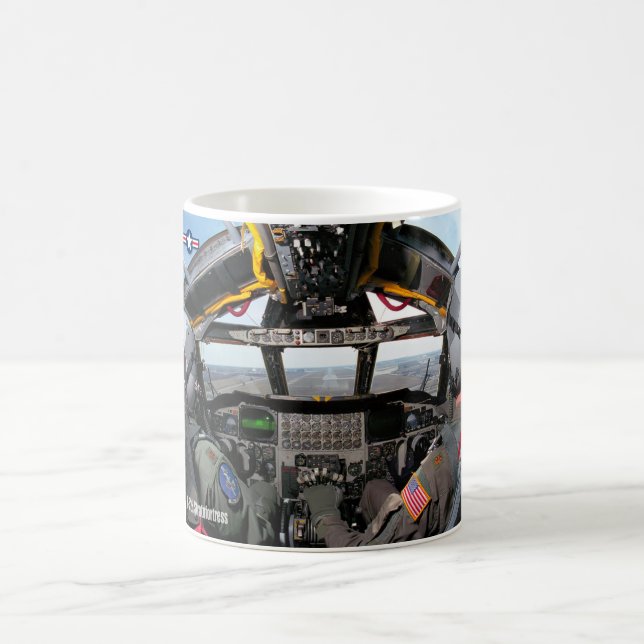 B-52H STRATOFORTRESS COCKPIT KAFFEETASSE (Mittel)
