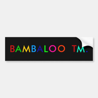 B, A, M, B, A, L, O, O, T, M. AUTOAUFKLEBER