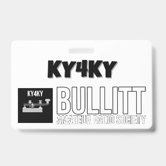 B.A.R.S KY4KY Club Abzeichen Ausweis