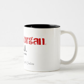B.A.U., Quantico, VA, spezieller Zweifarbige Tasse