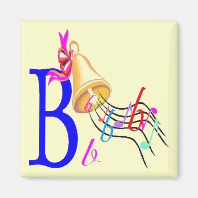 B - Alphabet Magnet (Vorne)