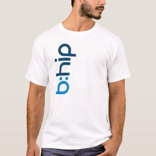 b: angesagtes vertikales Shirt