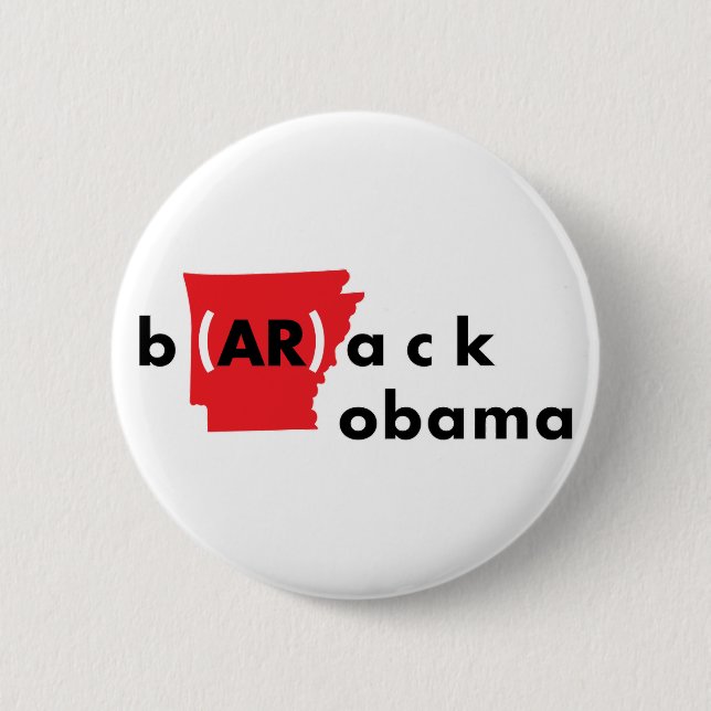 b (AR) ack Obama Button (Vorderseite)