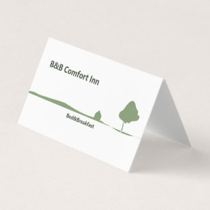 B$B Comfort InnMini Business Card Visitenkarten