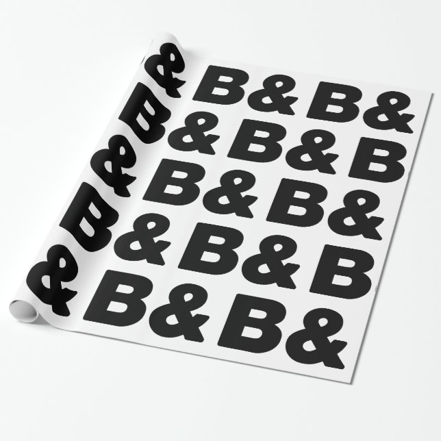 B & B GESCHENKPAPIER (Ungerollt)