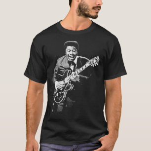 B.B King Playing Guitar Premium T - Shirt
