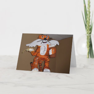 "B&B Pizza Tiger" Danke Karte