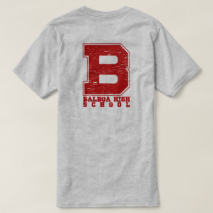 "B-" Balboa-Highschool T-Shirt