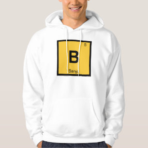 B - Banjo-Musik Chemie Periodensystem Symbol Hoodie