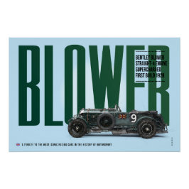 B Blower Tribute Poster