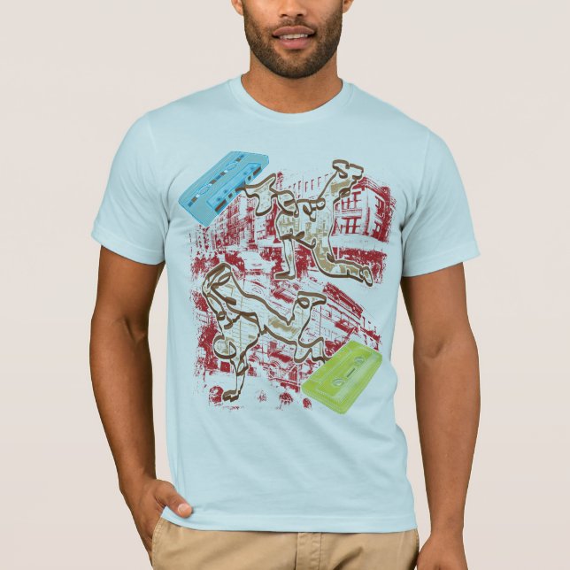 B-boy Cassette Battle T-Shirt (Vorderseite)