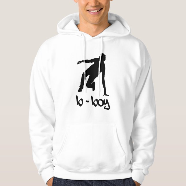 B Boy Hoodie (Vorderseite)