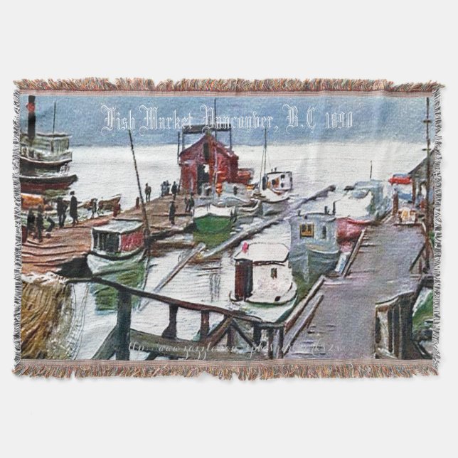 "B.C. Vancouver~Fish Market" Decke (Vorderseite)