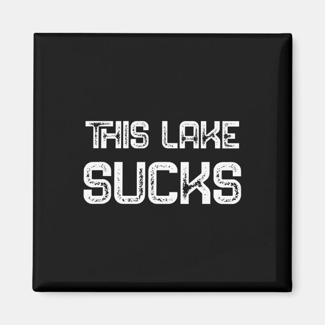 B Crappie Fish Lure Sprichwort Schlemmerparadies a Magnet (Vorne)