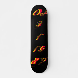 "B-Day" 31.10.1982 - Skateboard (benutzerdefinierb