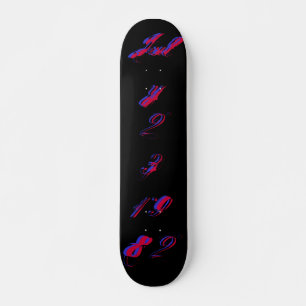 "B-Day" Juillet 23 1982 - Skateboard - Personnalis