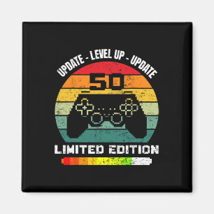 B-Day Retro-Gamer Levelt Auf Update 50 Limitierte Magnet