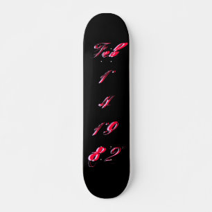 "B-Day" vom 14. Februar 1982 - Skateboard - Anpass