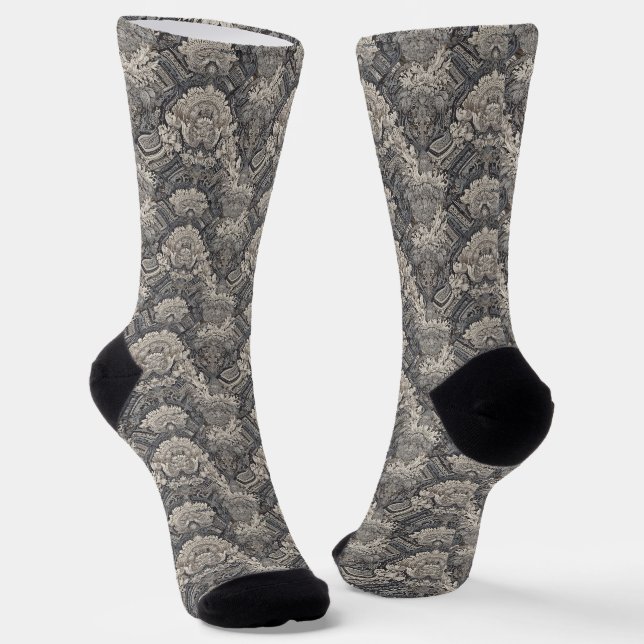 B&E Socken Bold & Elaborate Design 0048125 (Gewinkelt)