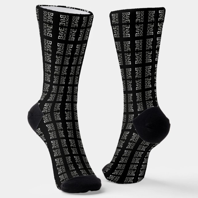 B&E Socken Bold & Elaborate Design 0048157 (Gewinkelt)