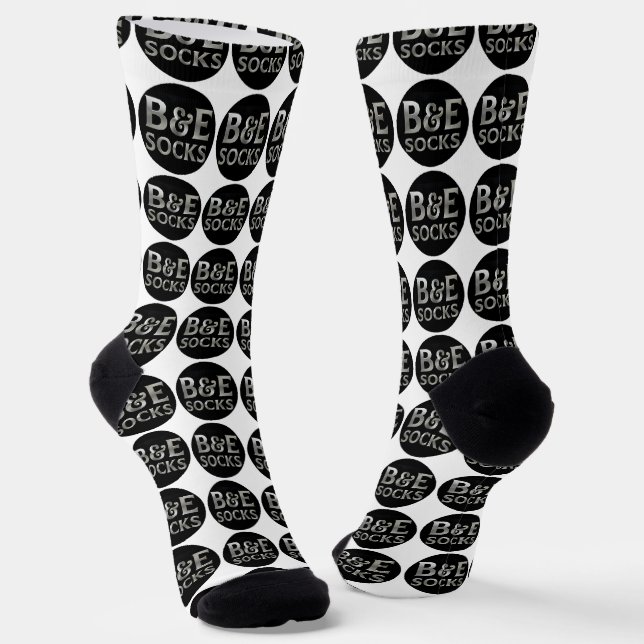 B&E Socken Bold & Elaborate Design 0048158 (Gewinkelt)