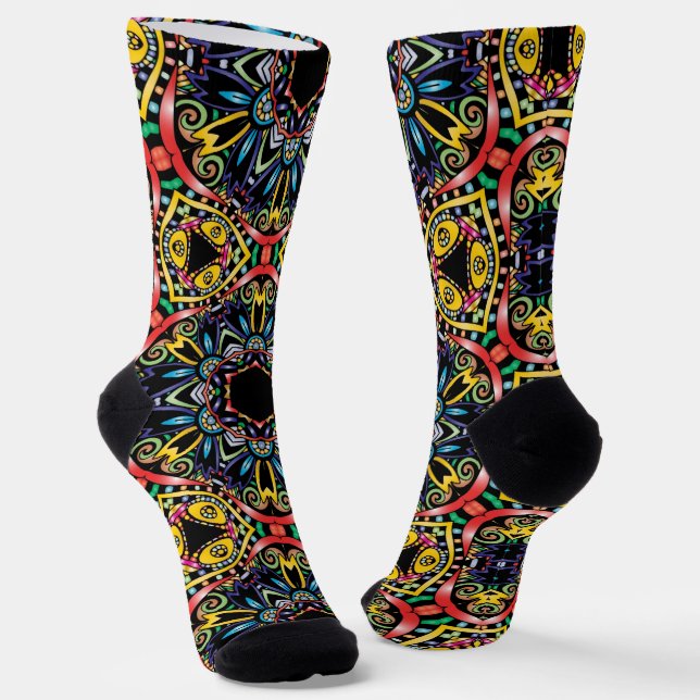 B&E Socken Bold & Elaborate Design 0048184 (Gewinkelt)