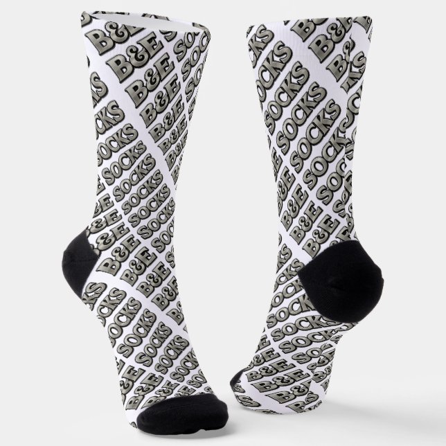 B&E Socken Bold & Elaborate Design 0049556-2 (Gewinkelt)