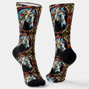 B&E Socken Kühnes und Elaborates Design 002223