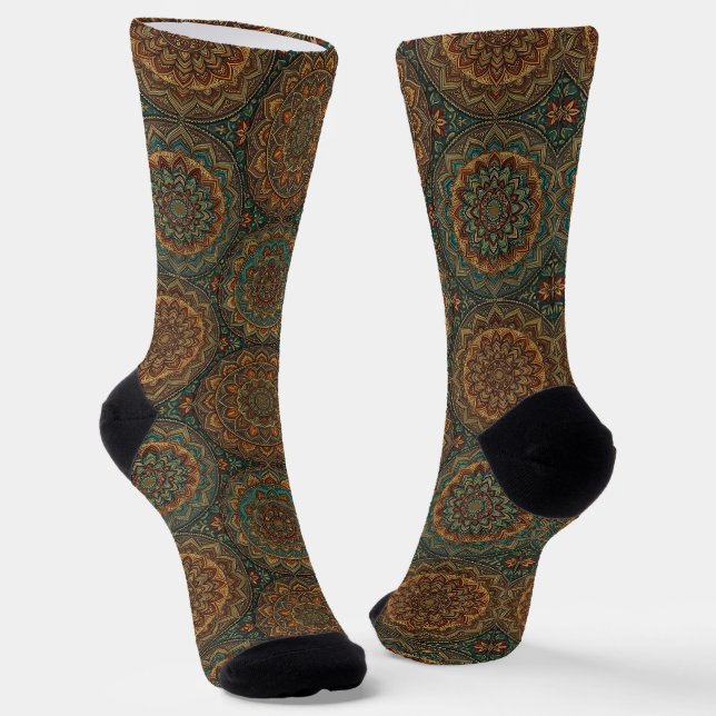 B&E Socken Kühnes und Elaboriertes Design 001889 (Gewinkelt)