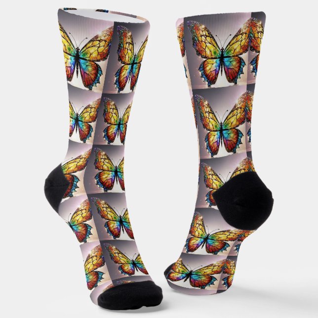 B&E Socken Kühnes und Elaboriertes Design 0048951 (Gewinkelt)