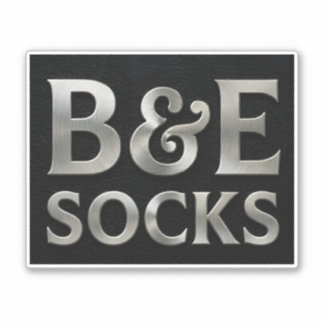 B&E Socks 0047920 Aufkleber