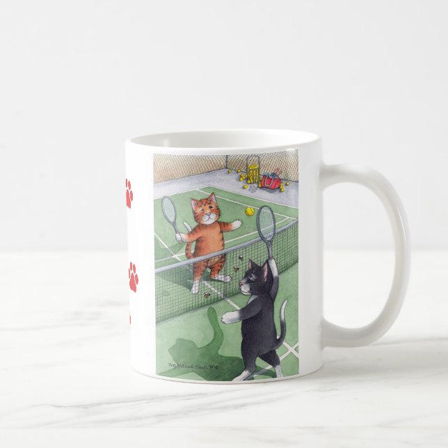 B et tasse de tennis de T #56 (Droite)