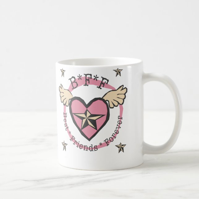B*F*F beste Freunde für immer Kaffeetasse (Rechts)
