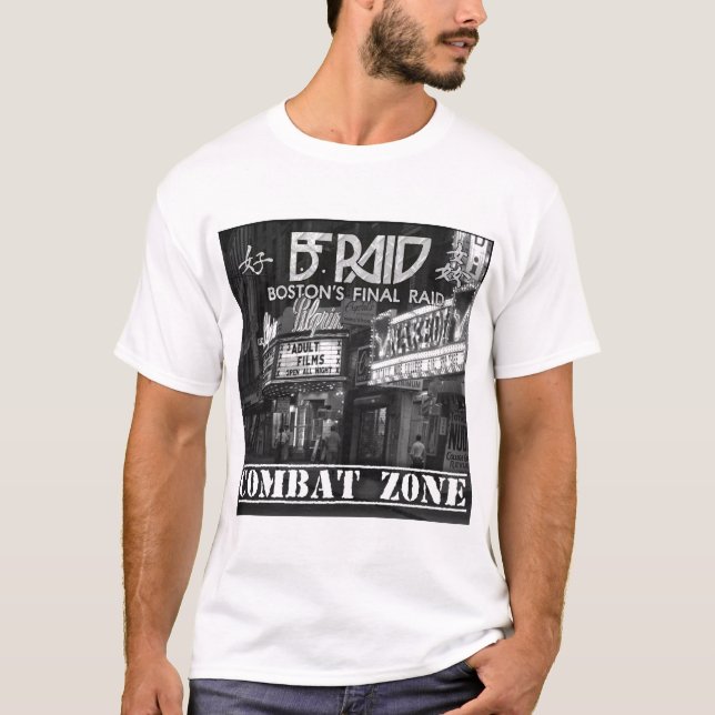 B.F. Raid Combat Zone Albumcover T-Shirt (Vorderseite)