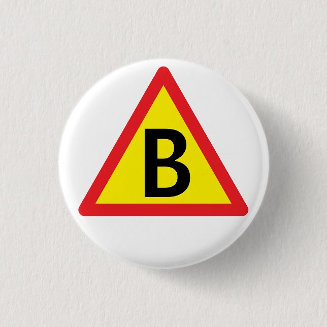 B for boot button (Vorderseite)