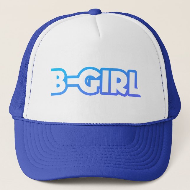 B-Girl Hat Truckerkappe (Vorderseite)