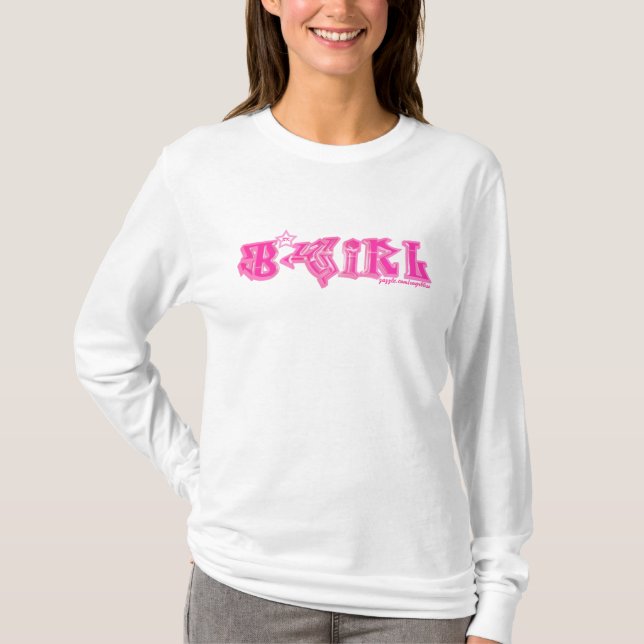 B*Girl Hoodie T-Shirt (Vorderseite)